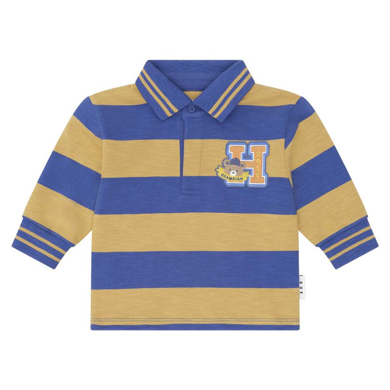 Huxbaby Collegiate Hux Stripe Rugby 3-5Y image number 0
